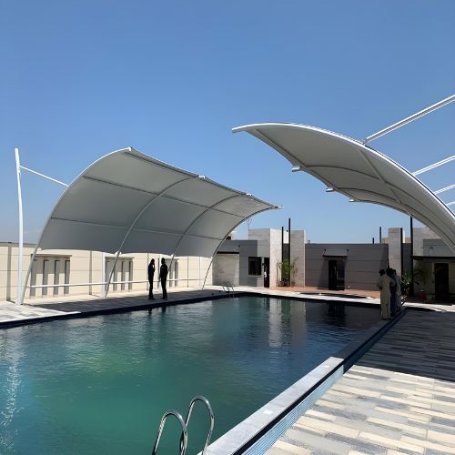 Swimming Pool Tensile Structure